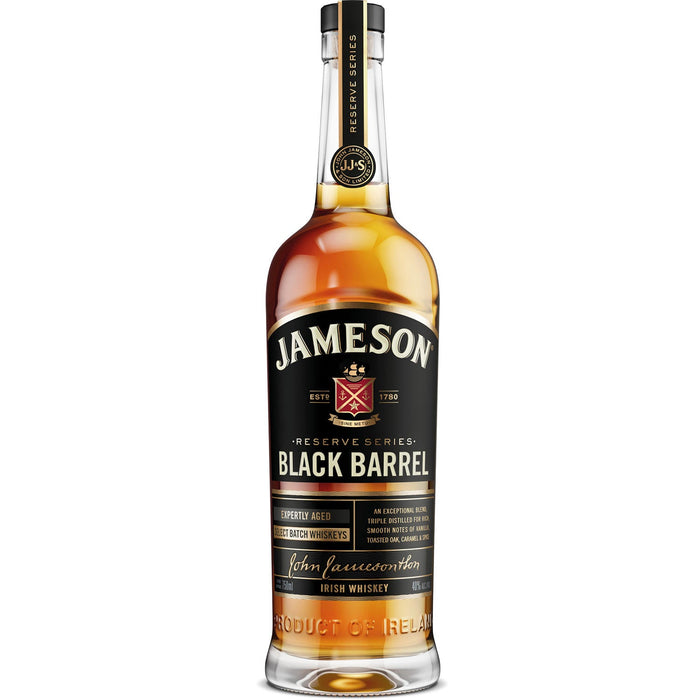 Jameson 80 Proof Black Barrel Irish Whiskey Bottle (750 ml)
