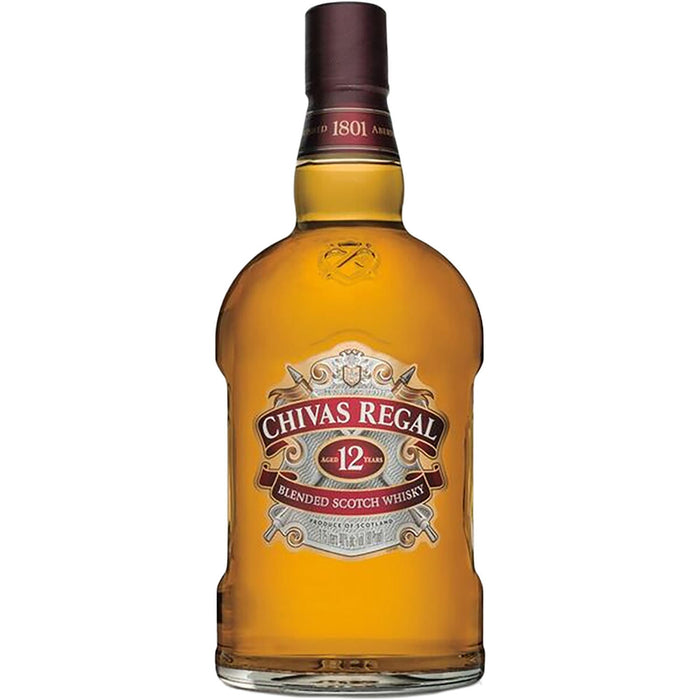 Chivas Regal 80 Proof 12 Year Blended Scotch Whisky (1.75 L)