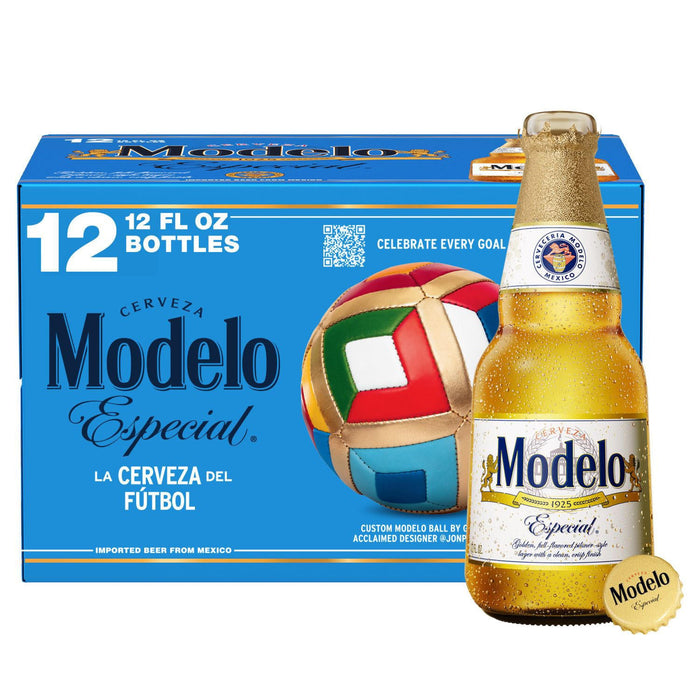 Modelo Especial Import Mexican Lager Bottles (12 fl oz x 12 ct)