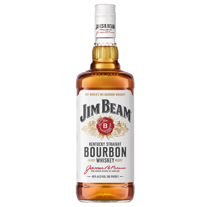 Jim Beam Kentucky Straight Bourbon Whiskey (1 L)
