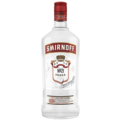 Smirnoff Vodka 80 Proof No. 21 Award Winning Vodka Bottle (1.75 L)