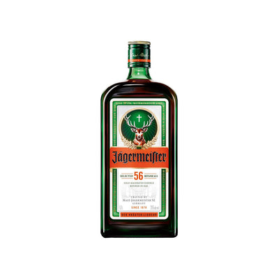 Jagermeister 70 Proof Herbal Liqueur Bottle (1 L)