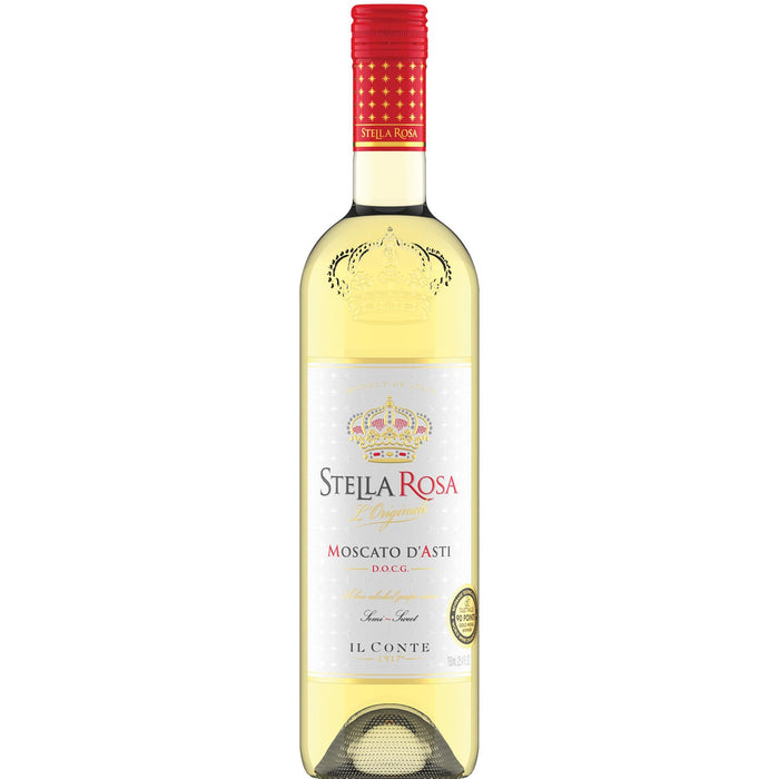 Stella Rosa Semi-Sweet Italy DOCG Moscato D'Asti Bottle (750 ml)