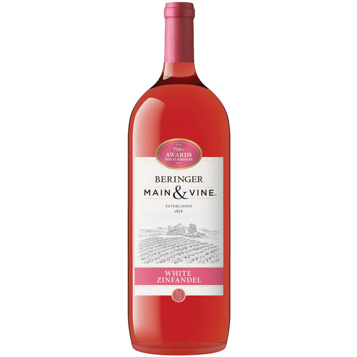 Main & Vine California White Zinfandel Bottle (1.5 L)