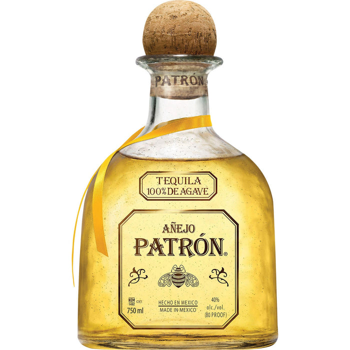 Patron 80 Proof Anejo Tequila Bottle (750 ml)