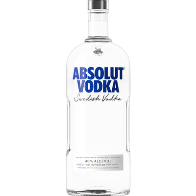 Absolut Vodka Gluten Free Original 80 Proof Vodka Bottle (1.75 L)
