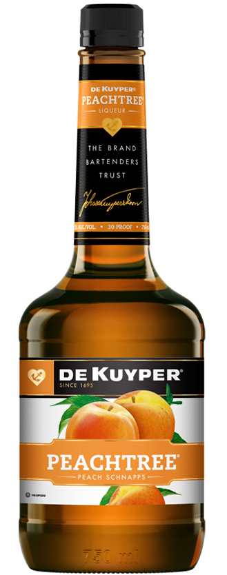 DeKuyper Peachtree Signature Series Peach Schnapps Liqueur Bottle (750 ml)