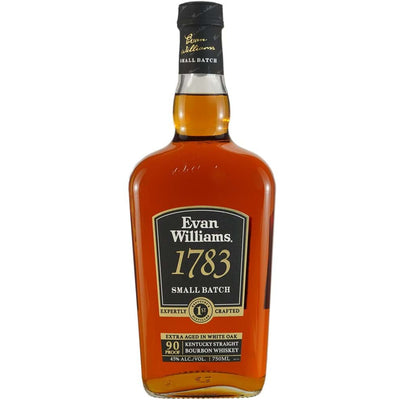 Evan Williams 90 Proof Small Batch 1783 Kentucky Straight Bourbon Whiskey Bottle (1.75 L)