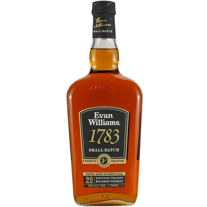 Evan Williams 90 Proof Small Batch 1783 Kentucky Straight Bourbon Whiskey Bottle (1.75 L)