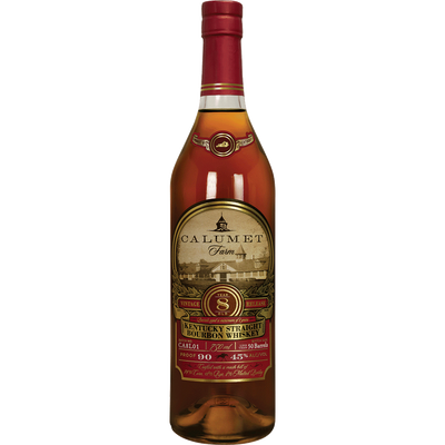 Calumet 90 Proof 8 Year Straight Bourbon Whiskey Bottle (750 ml)