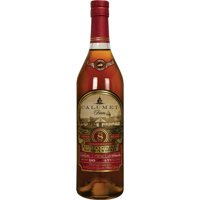 Calumet 90 Proof 8 Year Straight Bourbon Whiskey Bottle (750 ml)