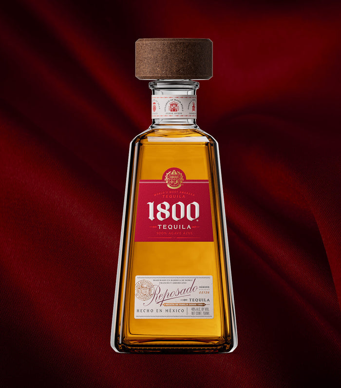 1800 80 Proof Reposado Tequila Bottle (375 ml)