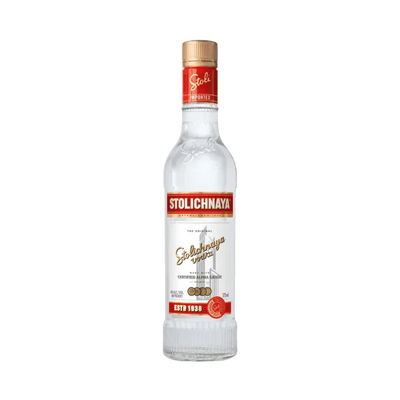 Stoli 80 Proof The Original Vodka Bottle (375 ml)