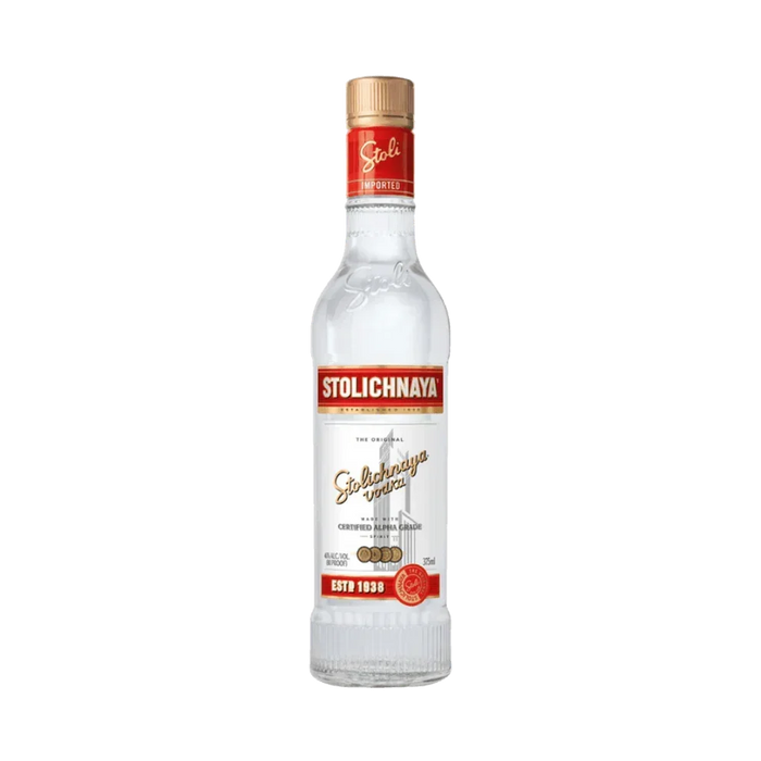 Stoli 80 Proof The Original Vodka Bottle (375 ml)