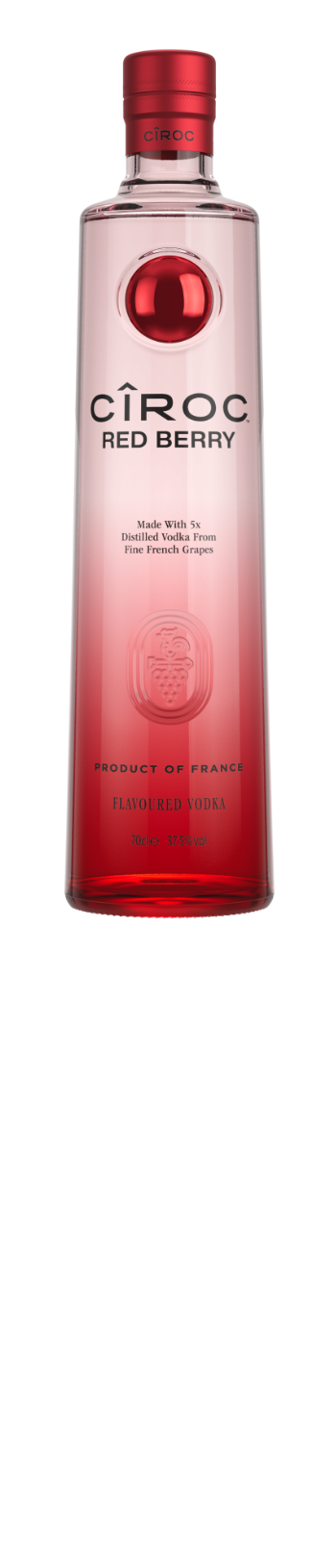 Ciroc Red Berry Vodka Bottle (750 ml)