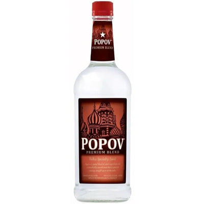 Popov 80 Proof Premium Blend Vodka Bottle (375 ml)