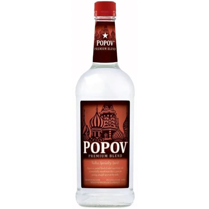 Popov 80 Proof Premium Blend Vodka Bottle (375 ml)