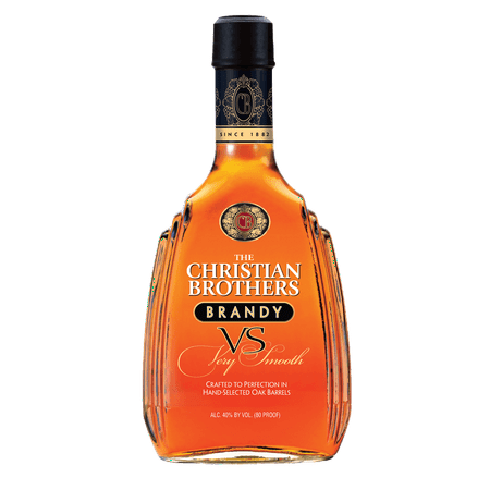 Christian Brothers 80 Proof Very Smooth Brandy Bottle (375 ml)