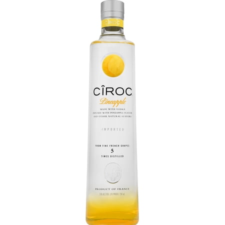 Cîroc Pineapple Infused Vodka Bottle (750 ml)