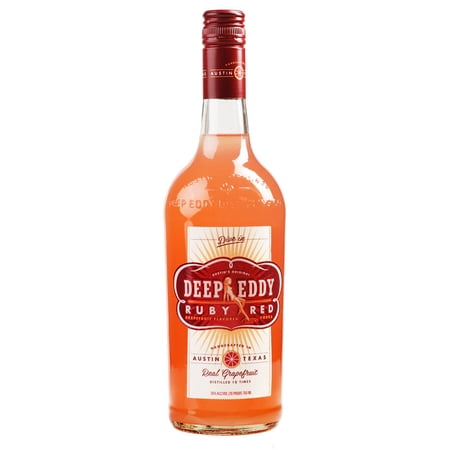 Deep Eddy Ruby Red Real Grapefruit Vodka Bottle (750 ml)