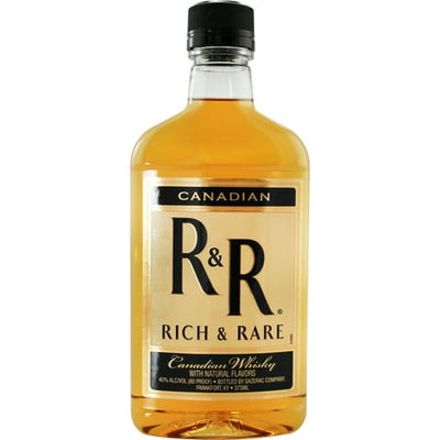 Rich & Rare 80 Proof Canadian Whisky Plastic Bottle (375 ml)
