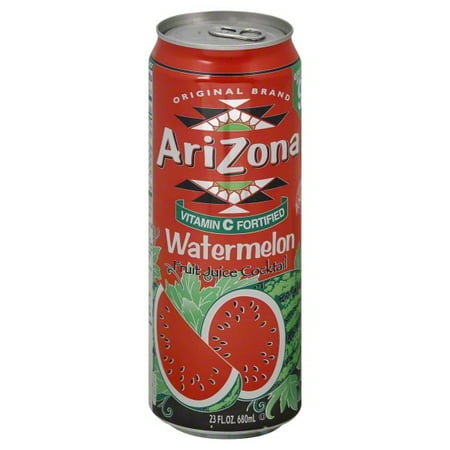 AriZona Watermelon Vitamin C Fortified Juice Cocktail Can (23 fl oz)
