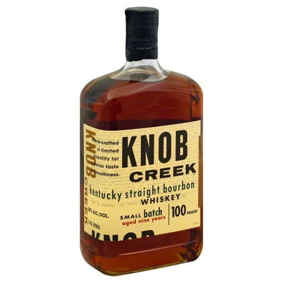 Knob Creek 100 Proof 9 Year Small Batch Kentucky Straight Bourbon Whiskey Bottle (1.75 L)