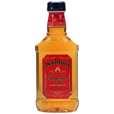 Jack Daniel's Cinnamon Spice 70 Proof Tennessee Fire Blended Whiskey Bottle (200 ml)