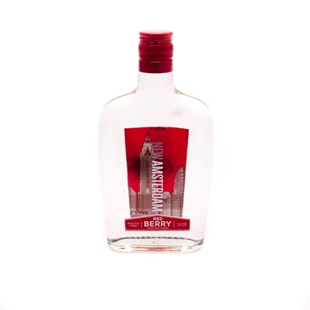New Amsterdam Red Berry 70 Proof Vodka Bottle (375 ml)