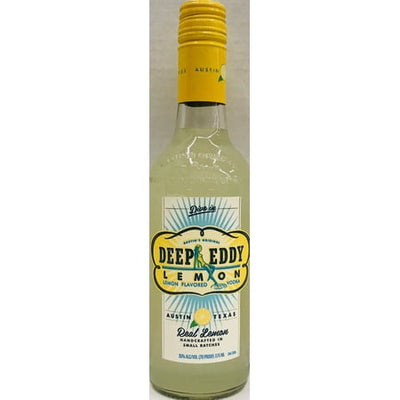 Deep Eddy Lemon Flavored Vodka Bottle (375 ml)