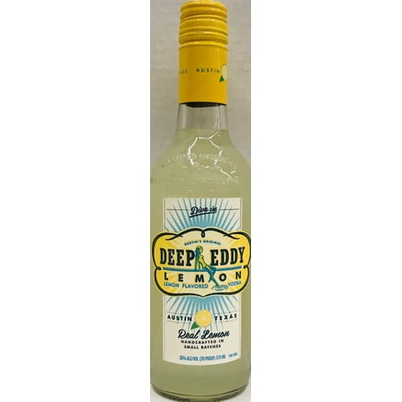 Deep Eddy Lemon Flavored Vodka Bottle (375 ml)