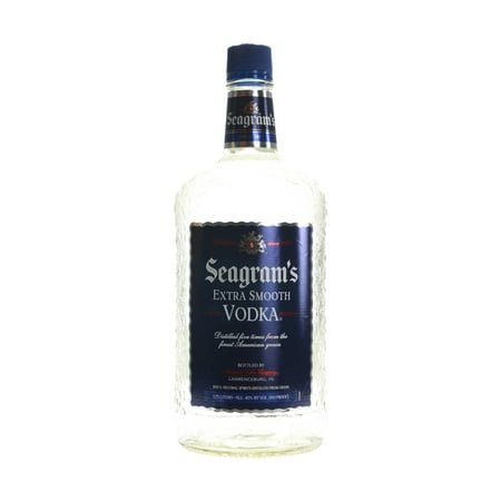 Seagram's Vodka 80 Proof Extra Smooth Vodka PET Bottle (1.75 L)