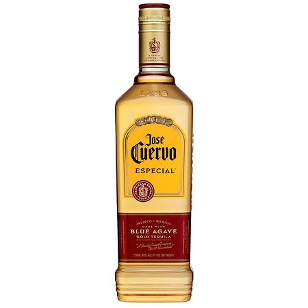 Jose Cuervo Especial 80 Proof Blue Agave Gold Tequila Bottle (750 ml)