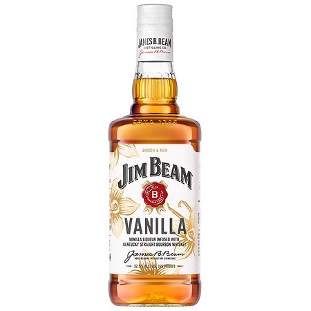 Jim Beam Vanilla Liqueur with Kentucky Straight Bourbon Whiskey (750 ml)