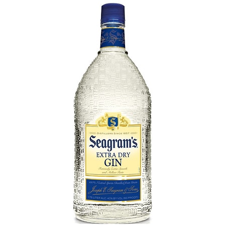 Seagram’s Gin 80 Proof Extra Dry Gin Bottle (1.75 L)
