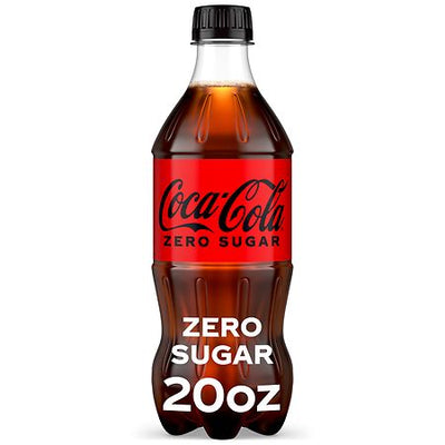 Coke Zero Sugar Diet Soda Bottle (20 fl oz)