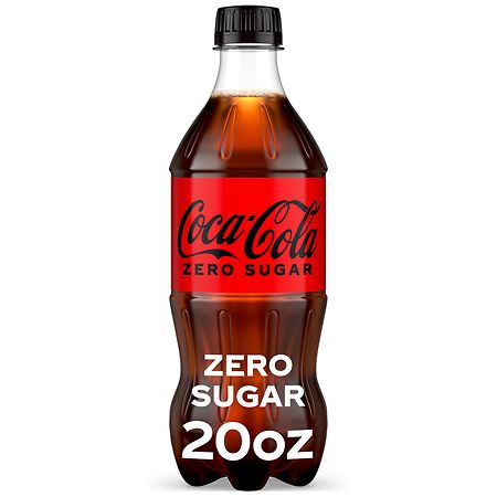 Coke Zero Sugar Diet Soda Bottle (20 fl oz)