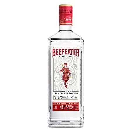 Beefeater 88 Proof London Dry Gin Bottle (1.75 L)