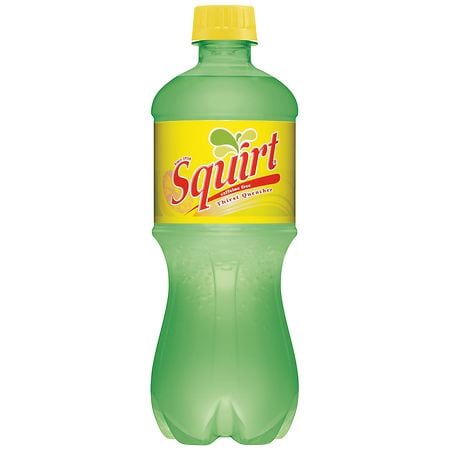 Squirt Caffeine Free Grapefruit Citrus Soda PET Bottle (20 fl oz)