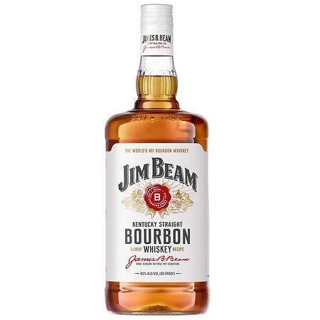 Jim Beam Kentucky Straight Bourbon Whiskey (1.75 L)