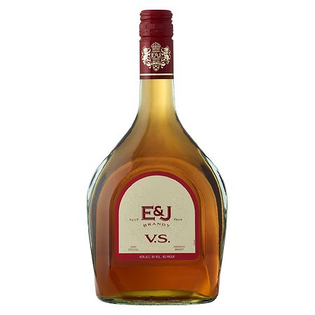 E & J Brandy 80 Proof Very Special American Brandy Bottle (750 ml)