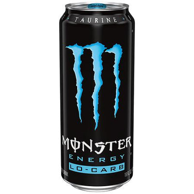 Monster Lo-Carb Energy Drink Can (16 fl oz)