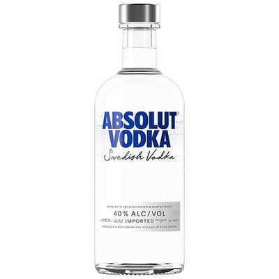 Absolut Original 80 Proof Swedish Vodka Bottle (375 ml)