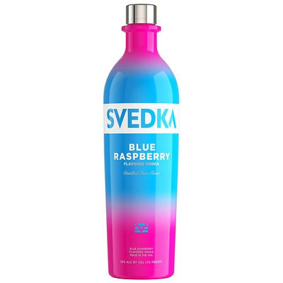 Svedka Blue Raspberry 70 Proof Vodka Bottle (750 ml)