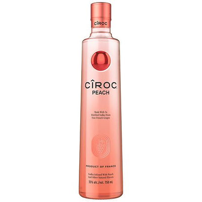 Cîroc Peach Infused with Natural Flavors Vodka Bottle (750 ml)