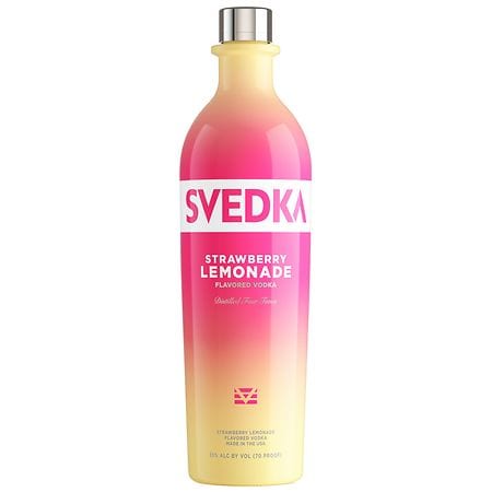 Svedka Strawberry Lemonade 70 Proof Vodka Bottle (750 ml)
