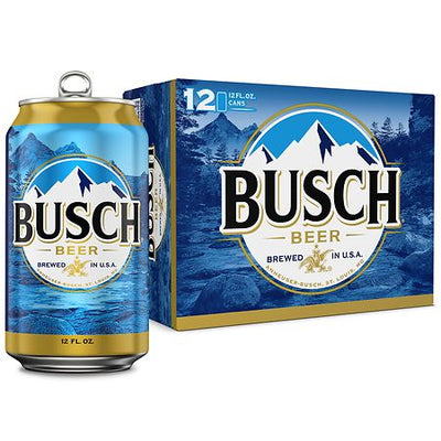 Busch Premium Beer Cans (12 fl oz x 12 ct)