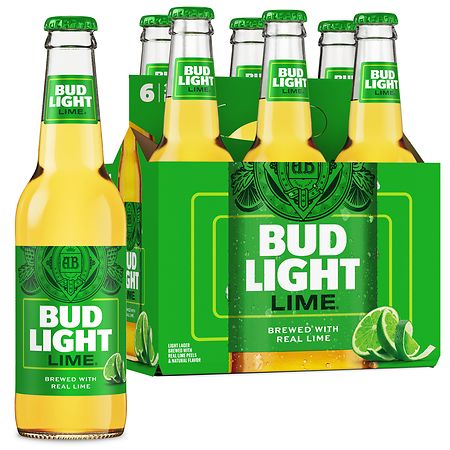 Bud Light Lime American Lager Beer (12 fl oz × 6 ct)