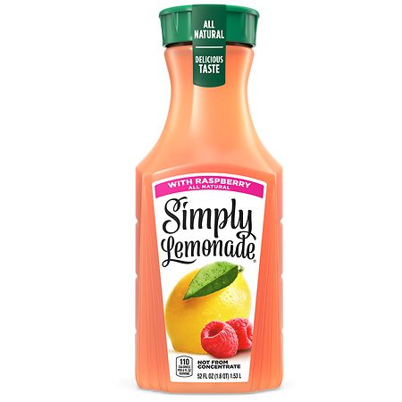Simply Lemonade with Raspberry Juice Bottle (52 fl oz)