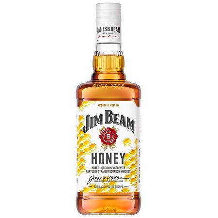 Jim Beam Honey Liqueur with Kentucky Straight Bourbon Whiskey (750 ml)